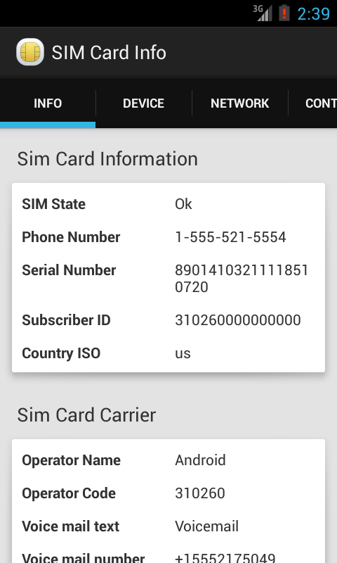 sim card phone number lookup